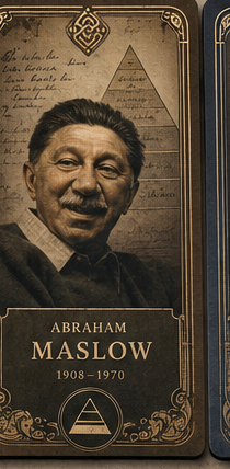 Abraham Maslow card front