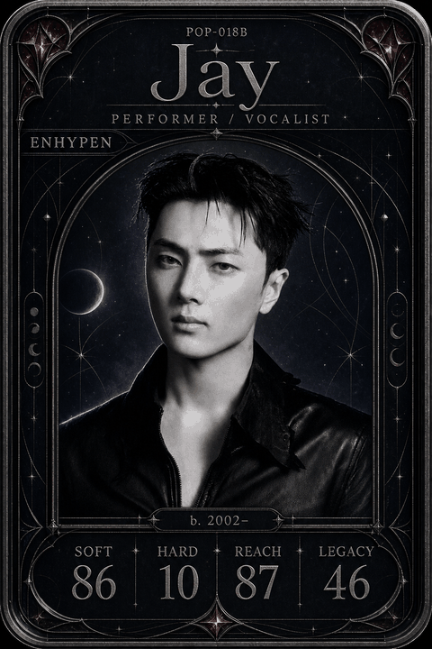 Jay individual eracii card front.