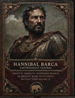 Hannibal Barca card front