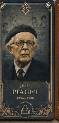 Jean Piaget card front