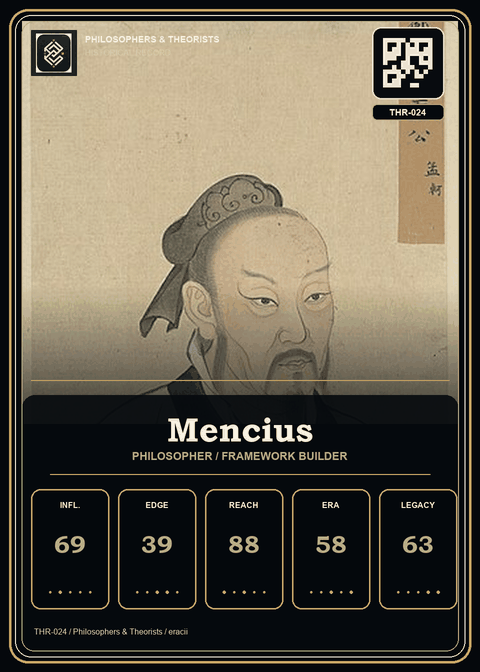 Mencius individual eracii card front.
