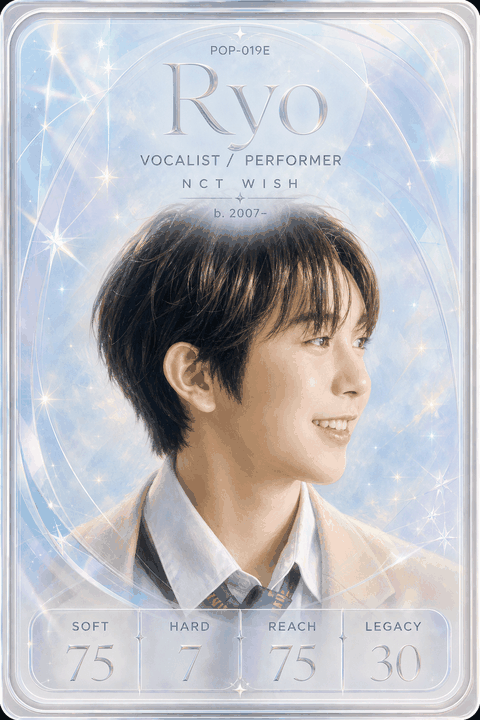 Ryo individual eracii card front.