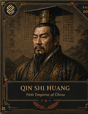Qin Shi Huang card front