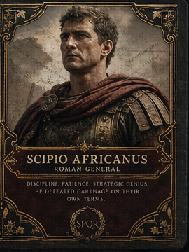 Scipio Africanus card front