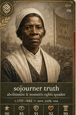 Sojourner Truth card front