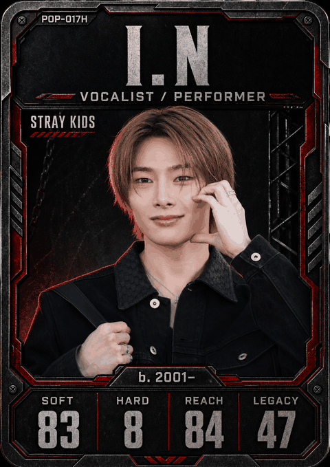 I.N individual eracii card front.