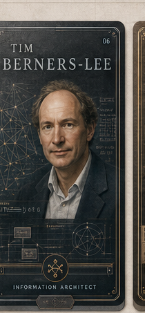 Tim Berners-Lee card front