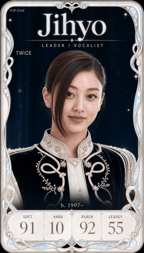 Jihyo individual eracii card front.