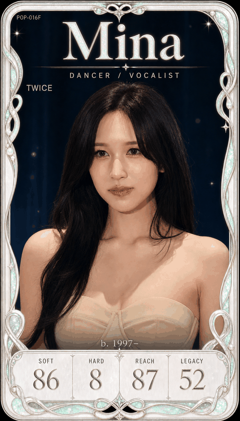 Mina individual eracii card front.