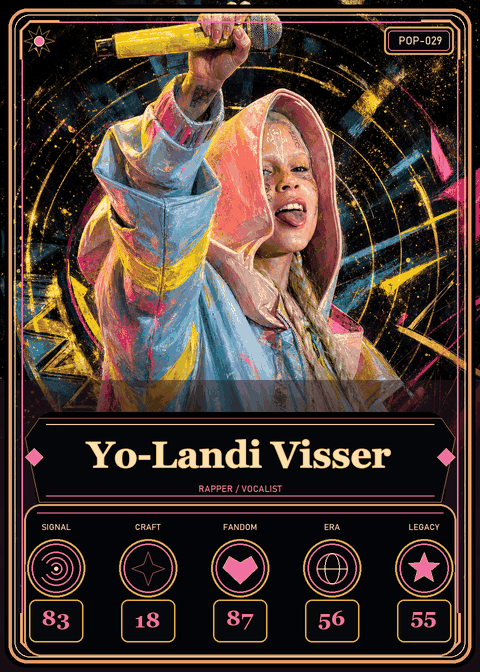 Yo-Landi Visser individual eracii card front.