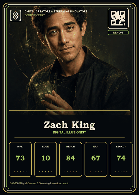 Zach King card preview.