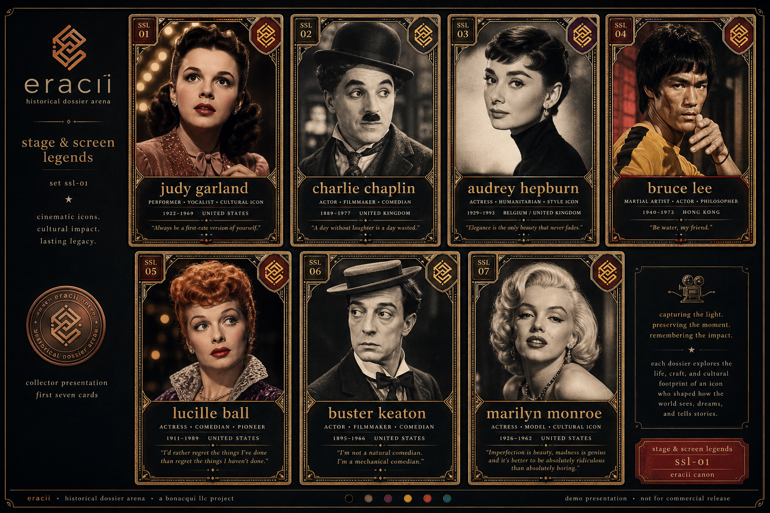 Stage & Screen Legends board